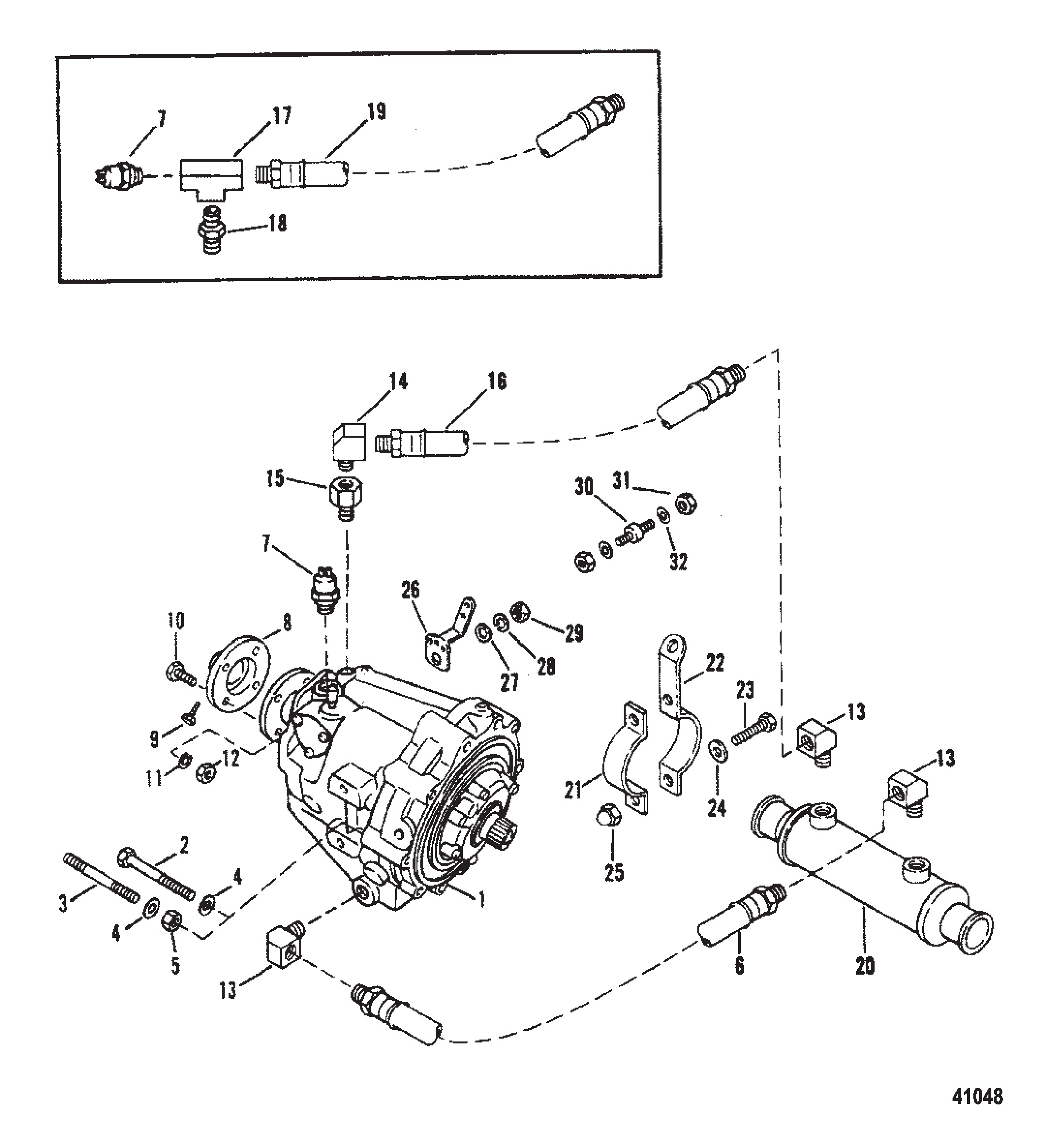 Cхема Transmission & Related Parts (In-Line)