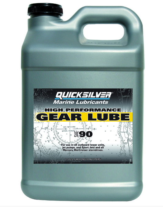 ТРАНСМИССИОННОЕ МАСЛО QUICKSILVER SAE 90 HIGH PERFORMANCE (10л.)