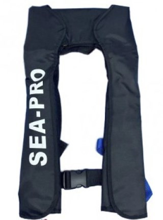 Автоматический спасательный жилет SEA-PRO (чёрный)