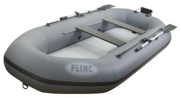 Надувная лодка ПВХ FLINC F280ТLA  (Цвет: Серый)