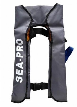 Автоматический спасательный жилет SEA-PRO (серый)