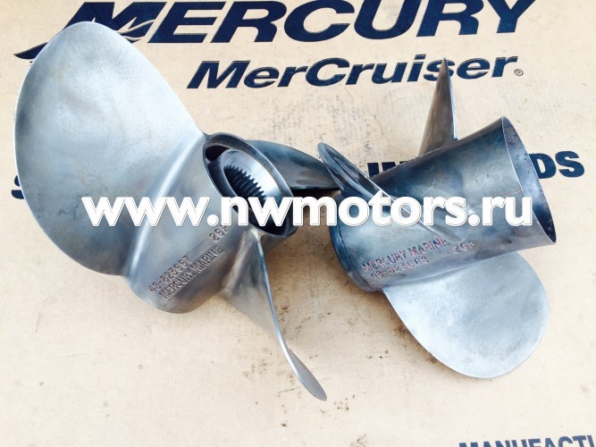 Комплект гребных винтов Mercury MerCuiser Bravo 3 26 шаг, Б/У