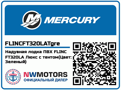 Надувная лодка ПВХ FLINC FT320LA Люкс с тентом(Цвет: Зеленый) Аватар