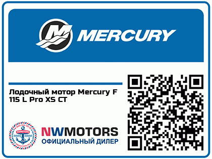 Лодочный мотор Mercury F 115 L Pro XS CT