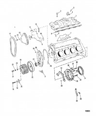 Впускной коллектор и передняя крышка (Конструкция II)