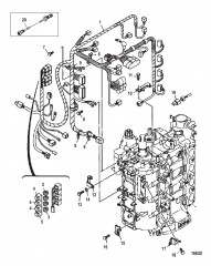 Электрические компоненты Электропроводка двигателя