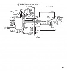 Схема электрических подключений (Модель EX109SP) (36 В)