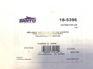 Крышка распределителя зажигания (трамблёра) Mercruiser 4.3L Sierra 18-5396  815407A2 Изображение 2