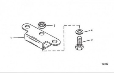 Комплект кронштейна – рулевой механизм (52992A2)