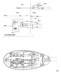 Схема электрических подключений (Модель FW71PFB)