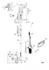 Двигатель для тралового лова в сборе (TR70PFBD) (24 В)