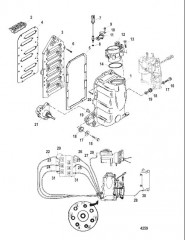 Компоненты блока подачи воздуха (Конструкция II)