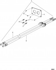 JPO – комплект для проводки шланга через перегородку