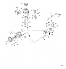 Компоненты гидроусилителя рулевого механизма (849906A15)