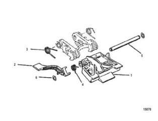 Комплект механизма наклона для мелководья (12756A1)