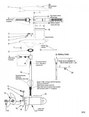 Двигатель для тралового лова в сборе (Модель ET46 CAMO) (12 В)