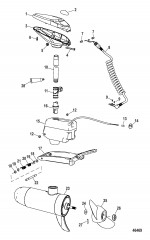 Двигатель для тралового лова в сборе (Модели для пресной воды)(конструкция II)
