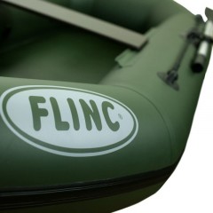 Надувная лодка ПВХ FLINC F280L (зеленая) Изображение 7