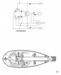Схема электрических подключений (Модель SW46HT) (без быстроразъемного соединения)
