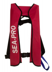 Автоматический спасательный жилет SEA-PRO (красный)