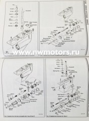 Руководство по обслуживанию и ремонту двигателей Mercruiser, поворотно-откидных колонок Mercruiser Alpha и Bravo Изображение 2
