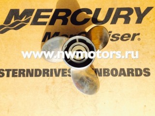 Гребной винт Mercury Laser 2 диам. 14.75 шаг 23, нерж. б/у Изображение 3